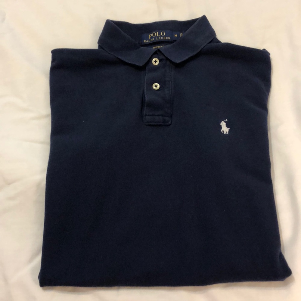 Navy Blue Young Men’s Polo